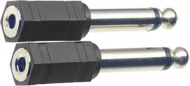 Adapteris Stagg 3.5 TS/f - 6.35mm TS/m 2vnt