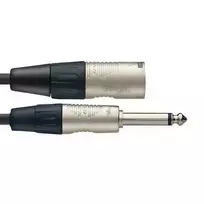 Audio kabelis XLR/mono Jack (m/m) Stagg NAC1PXMR, 1 m