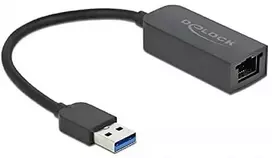 Delock A tipo USB adapteris, skirtas 2,5 gigabito LAN kompaktiškumui