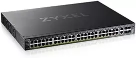 Šakotuvas „Zyxel XGS2220-54HP“ valdomas 3 lygio gigabito eterneto (10/100/1000) maitinimas per eternetą (PoE)