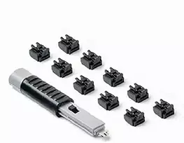 Šakotuvas Smart Keeper Smartkeeper SMARTKEEPER Basic RJ45 Port Lock 10 - 1x raktas + 10x kištukas, juodas