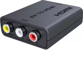 Adapteris AV PremiumCord RCA (cinch) x 3 - HDMI + USB-A juoda (khcon-47)