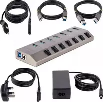 HUB USB StarTech 5G7AIBS 7x USB- A 3.1 Gen1 (5G7AIBS -USB- HU- ES)