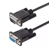 StarTech DB- 9 - DB- 9, 3m, Juoda (9FMNM- 3M- RS232- CABLE)