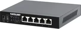 Šakotuvas Intellinet 561921 jungiklis 2.5G, 10/100/1000/2500, 5x RJ45 PoE+ 55W