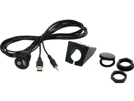 Blow Oem Savarankiškai surenkamas USB+ AUX lizdas su pagrindu