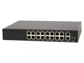 Šakotuvas Blow Pūskite Jungiklis 16×PoE 100Mbps 240W BL-SW18-16P