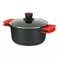 Kinvara Puodas Molten Juodas Aliuminio ( 24 cm)