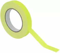 Steinigke Lipni juosta Gaffa Tape geltona (atsispindi UV šviesoje)