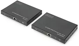 Assmann Electronic DIGITUS HDMI 2.0 HDMI KVM plėstuvo rinkinys 70m USB 1.1 jutiklinio skydelio palaikymas