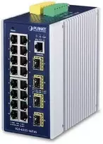Šakotuvas Planet PLANET IGS-6325-16T4S łącza jungiama į tinklą Zarządzany L3 Gigabit Ethernet (10/100/1000) Mėlyna, Pilka