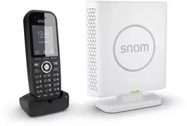 Telefonas stacionarus Snom snom m430 IP-DECT bazinė stotis ir ragelis