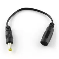 Oem Adapterio DC lizdas 5.5x2.1mm - DC kištukas 4.8x1.7mm