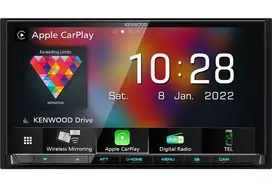 Automagnetola Kenwood, DMX-8021DABS 2-DIN WIFI multimedija, Bluetooth, USB