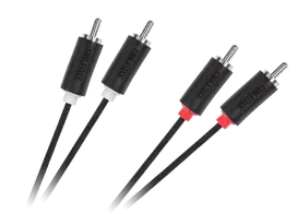 2RCA-2RCA kabelis 1 m Cabletech standartas