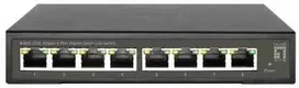 Šakotuvas Level One Carruzzo LevelOne GES-2108 tinklo komutatorius Valdomas L2 Gigabit Ethernet (10/100/1000) Juoda