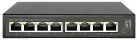 Šakotuvas Level One Switch LevelOne LevelOne GES-2108P jungiama ir tinklo jungtys Valdomas L2 Gigabit Ethernet (10/100/1000) PoE palaikymas Juodas