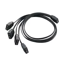 Šakotuvas SilverStone ARGB 4-way splitter cable – 30cm