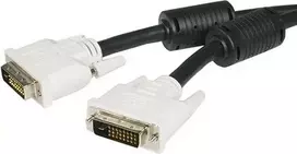 Kabelis StarTech DVI-D - DVI-D 1m balta (DVIDDMM1M)