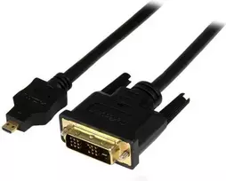 Kabelis StarTech HDMI Micro - DVI-D 2m juodas (HDDDVIMM2M)