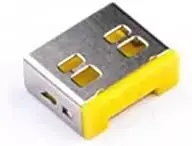 Šakotuvas Smart Keeper Smartkeeper Basic "USB-A Port" Blocker geltona 10 vnt.