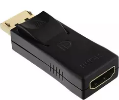 Adapteris AV InLine DisplayPort – HDMI juoda (17198C)