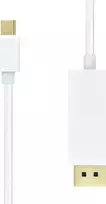 USB laidas ProXtend USB-C - DisplayPort 0,5 m Baltas (JAB- 6988711)