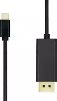 USB kabelis ProXtend USB-C - DisplayPort 0,5 m Juodas (JAB- 6988716)