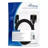 MediaRange DVI-I - DVI-I kabelis 2m juodas (MRCS129)