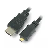Goobay MicroHDMI - HDMI 2.0 laidas - 3.0m