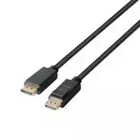 DisplayPort kabelis DELTACO DP 1.4, 8K@60Hz, 4m, juodas / DP8K-1040-LSZH