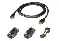 Kabelis Aten HDMI - HDMI 3m juoda