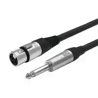 Kabelis VivoLink Vivolink PROAUDXLRFJACK1 kabelis audio 1 m XLR 6.35mm Juodas