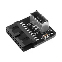 Graugear Graugear Interner 19-Pin Stecker (USB 3.0) auf USB 3.1 Typ-E 20-Pin Key A - 90 Grad