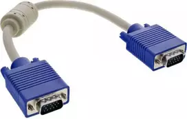 Kabelis InLine D-Sub (VGA) - D-Sub (VGA) 0.3m mėlyna (17803)