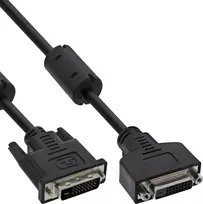 Kabelis InLine DVI- D - DVI- D 2m juoda (17772)
