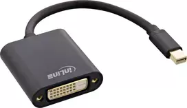 AV adapteris InLine Rodyti Port mini - DVI- D juoda (17194S)