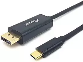 Equip Adapteris AV įranga Įranga Adapteris USB-C -> DisplayPort 4K60Hz 1,00m sw
