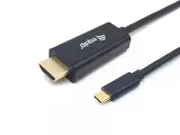 Equip Adapteris AV Įranga Įranga Adapteris USB-C -> HDMI 4K30Hz 1,00m sw