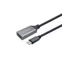 Kabelis USB VivoLink HDMI female to USB-C Cable