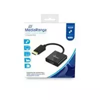 Adapteris AV MediaRange Konwerter HDMI-DisplayPort MediaRange MRCS175 juoda