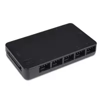 Šakotuvas Alphacool Core 10x 4-Pin PWM Splitter – juodas