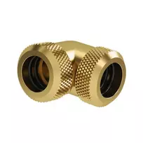 Barrow Multi-Link Adapteris 90 Degree 12mm OD to 12mm OD Hardtube – auksinis