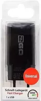 Įkroviklis 2GO 2GO Ladegerät 18W 1x USB-C juodas