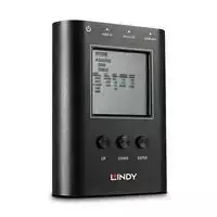 HDMI Analizatorius - LINDY HDMI 4K60 Signalo Analizatorius, 18Gbps, 3840x2160@60Hz, JUodas
