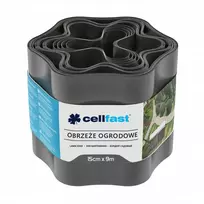 Obrzeże Sodo apvadas 15 cm x 9 m Cellfast grafito spalvos
