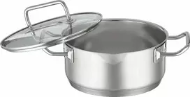 Roesle RAUŽAS - Žemas puodelis su dangteliu 20cm EXPERTSO