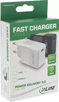 Įkroviklis InLine ® USB Įkroviklis Single USB Type- C, Maitinimo šaltinis, 20W, balta