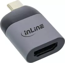 USB adapteris InLine ® USB monitorius konverteris, USB Type- C mažas HDMI moterų, 4K60Hz