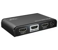 PremiumCord PREMIUMCORD HDMI 2.0 skirstytuvas, 1–2 prievadai, 4K x 2K/60Hz, FULL HD, 3D, juoda